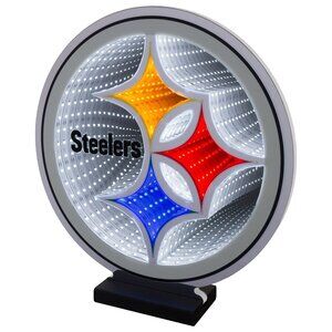NFL LED Infinity Logo Light Pittsburgh Steelers